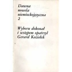 Dawna nowela niemieckojęzyczna. 2t