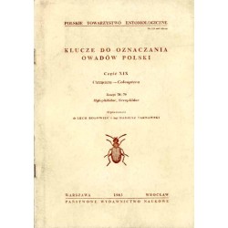Klucze do oznaczania owadów Polski. Cz.19: Chrząszcze - Coleoptera. Z.78-79: Hylophilidae, Scraptiidae