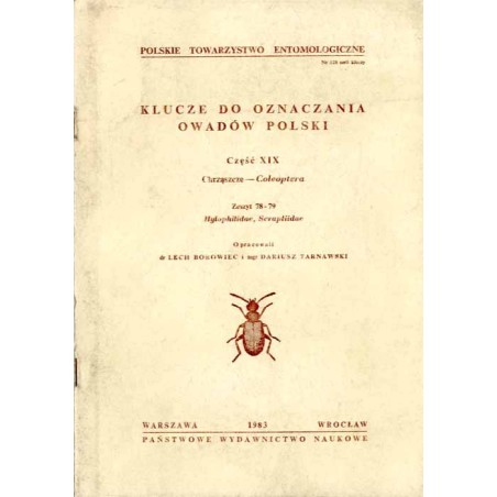 Klucze do oznaczania owadów Polski. Cz.19: Chrząszcze - Coleoptera. Z.78-79: Hylophilidae, Scraptiidae