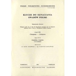 Klucze do oznaczania owadów Polski. Cz.19: Chrząszcze - Coleoptera. Z.78-79: Hylophilidae, Scraptiidae