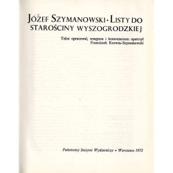 Listy do starościny wyszogrodzkiej