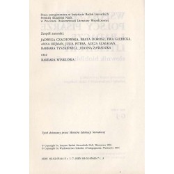 Współcześni polscy pisarze i badacze literatury. Słownik biobibliograficzny. T.3: G-J