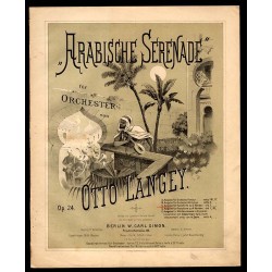 Arabische Serenade. Op. 24