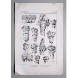 Bilderwerk schlesischer Kunstdenkmäler. Mappe I: Mittelalter. Tafel 10.1,3-5,7,8,12: Neukirch. Kreis Schönau [Nowy Kościół pow.