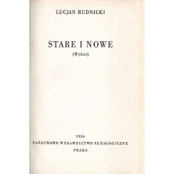 Stare i nowe (Wybór)