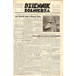 Dziennik Żołnierza. [...] Pismo żołnierzy I. Korpusu Panc.-Motorowego. R.3 (1942). Nr 192 (725) (17 grudnia 1942)