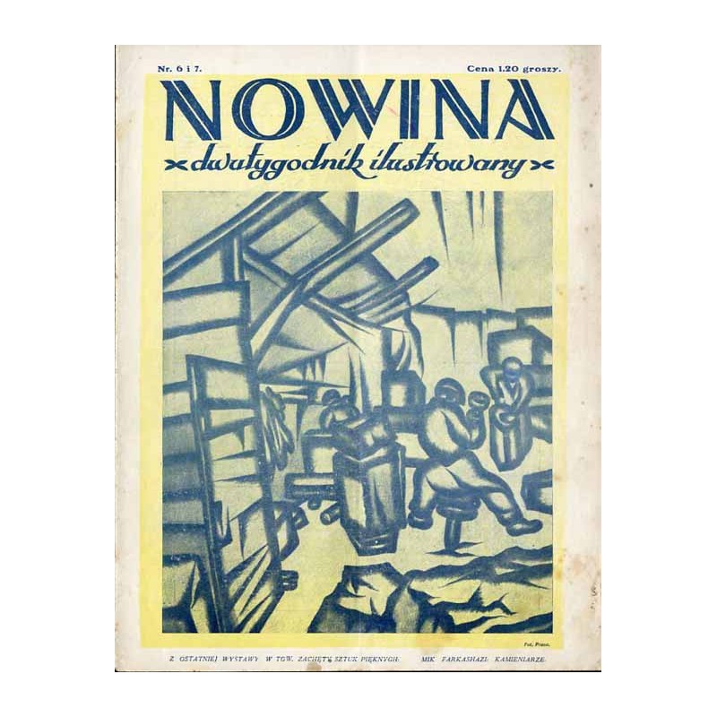 Nowina. Głos inteligencji. Dwutygodnik ilustrowany. R.2 (1927). Nr 6 i 7 (17 kwiecień 1927)