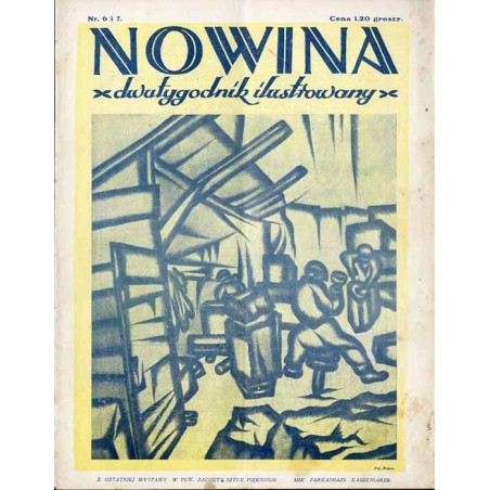 Nowina. Głos inteligencji. Dwutygodnik ilustrowany. R.2 (1927). Nr 6 i 7 (17 kwiecień 1927)