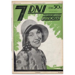 7 Dni. Tygodniowe pismo ilustrowane. R.2 (1930). Nr 18 (67) (4 maja 1930)