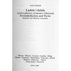 Ludzie i dzieła. Artyści plastycy związani z Gliwicami. Cz.12. [Bansen, Däneke, Gromek, Grutzka, Hönig, Mende, Neumann, Płachciń