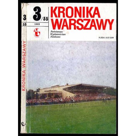 Kronika Warszawy. 1983. Nr 3/55