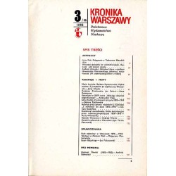 Kronika Warszawy. 1983. Nr 3/55