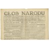 Głos Narodu. R.25 (1917). Nr 109 (9 maja 1917). Wydanie wieczorne
