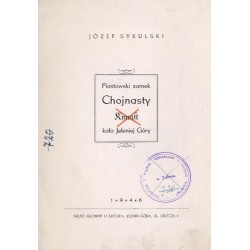 Piastowski zamek Chojnasty Kynast koło Jeleniej Góry