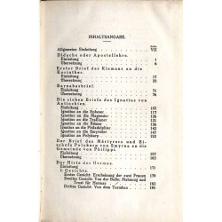 Bibliothek der Kirchenväter. Eine Auswahl Patristischer Werke in deutscher übersetzung. Reihe 1. B. 35: Die apostolischen Väter