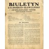 Biuletyn Zachodnio-Słowiański  Západo-Slovansky Vestnik  West-Slavian Bulletin. R.1 (1940). Nr 1