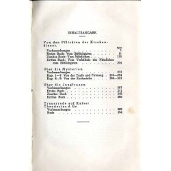 Bibliothek der Kirchenväter. Eine Auswahl Patristischer Werke in deutscher übersetzung. Reihe 1. B. 32: Ambrosius von Mailand: A