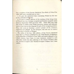 Concise Statistical Year-book of Poland. September 1939 - June 1941 / Mały Rocznik Statystyczny Polski Wrzesień 1939 - Czerwiec