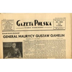 Gazeta Polska. Pismo codzienne. R.8 (1936). Nr 224 (12 sierpnia 1936)