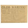Głos Narodu. R.25 (1917). Nr 74 (27 marca 1917). Wydanie popołudniowe