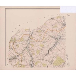 Powiat Krasnystaw. Województwo lubelskie. Skala 1:25 000 (mapa w 10 arkuszach 1961)