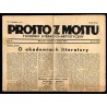Prosto z Mostu. Tygodnik literacko-artystyczny. R.3 (1937). Nr 56 (164) (12 grudnia 1937)