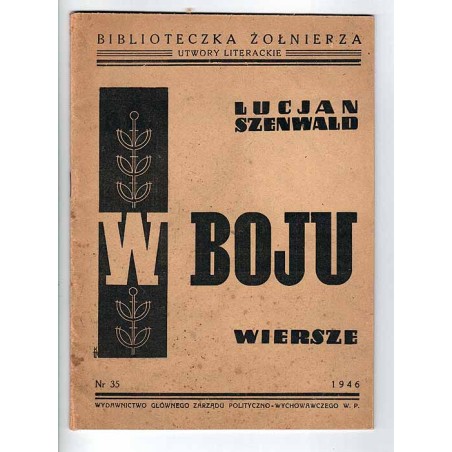 W boju. Wiersze
