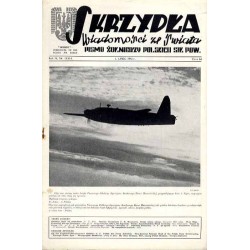 Skrzydła. Wiadomości ze świata. Pierwsze pismo żołnierzy Polskich Sił Pow.  Wings. Periodical of the Polish Air Force. R.4 (194
