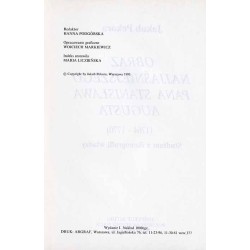 Obraz Najjaśniejszego Pana Stanisława Augusta (1764-1770). Studium z ikonografii władzy