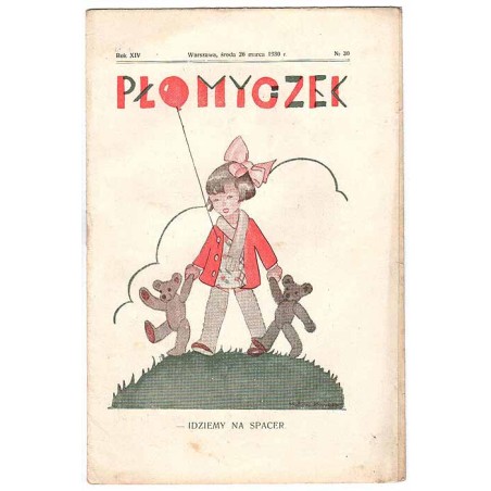Płomyczek. Tygodnik z obrazkami dla młodszych dzieci. R.14 (1930). Nr 30 (26 marca 1930)