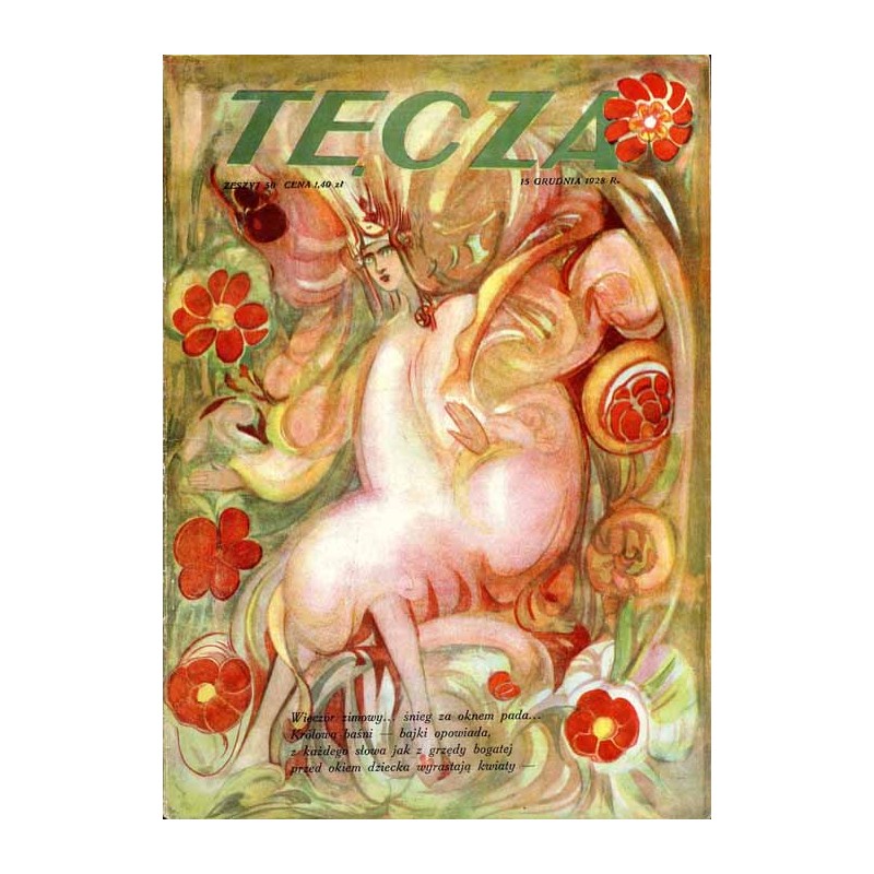 Tęcza. Ilustrowane pismo tygodniowe. R. 2 (1930). Z. 50 (15 grudnia 1928) / Molly Bukowska / Ogrodzieniec i Rabsztyn / James Coo