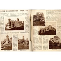 Tęcza. Ilustrowane pismo tygodniowe. R. 2 (1930). Z. 50 (15 grudnia 1928) / Molly Bukowska / Ogrodzieniec i Rabsztyn / James Coo