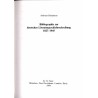 Bibliographie zur deutchen Literaturgeschichtsschreibung 1827-1945