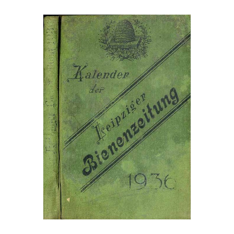 Kalender Leipziger Bienen-Zeitung für das Jahr 1936 / kalendarz pszczelarski