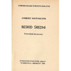 Beskid Średni. Przewodnik turystyczny