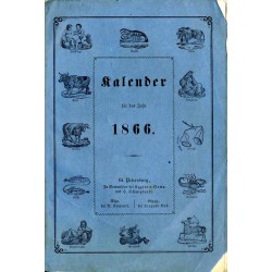 Kalender für das Jahr 1866 / portret - Aleksander III Aleksandrowicz Romanow