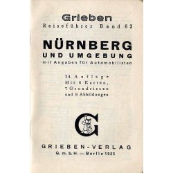 [Grieben Reiseführer] Nürnberg und Umgebung mit Angaben für Automobilisten