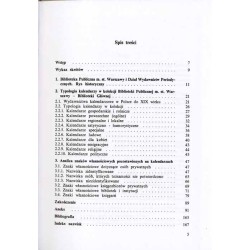 Polskie kalendarze XIX-wieczne w zbiorach Biblioteki Publicznej m. st. Warszawy Biblioteki Głównej