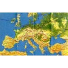 Polskie Linie Lotnicze "Lot" Polish Airlines. Route Map