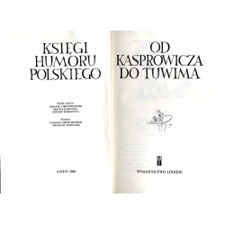 Księgi humoru polskiego. [T.4] Od Kasprowicza do Tuwima