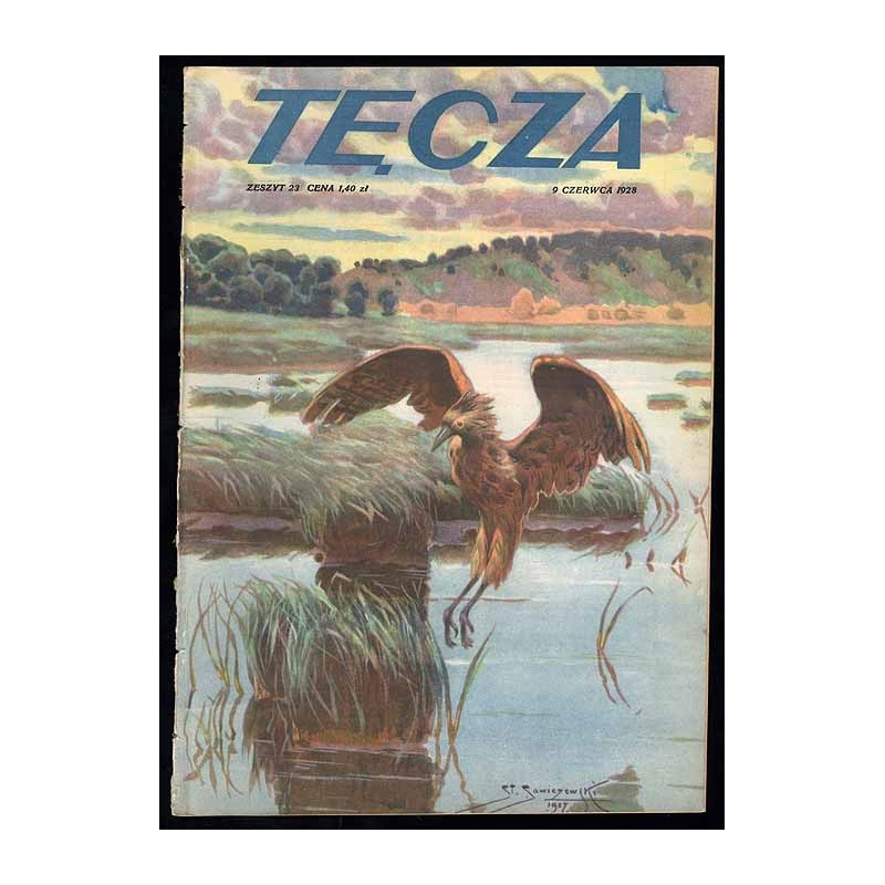 Tęcza. Ilustrowane pismo tygodniowe. R.2 (1928). Z. 23 (9 czerwca 1928) / Stanisław Sawiczewski / Bank Polski w Warszawie
