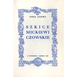 Szkice mickiewiczowskie