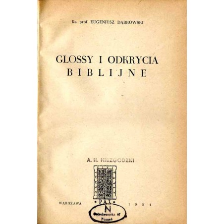 Glossy i odkrycia biblijne