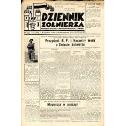 Dziennik Żołnierza. [...] Pismo żołnierzy I. Korpusu Panc.-Motorowego. R.3 (1942). Nr 86 (619) (14 sierpnia 1942) / ORP Kujawiak