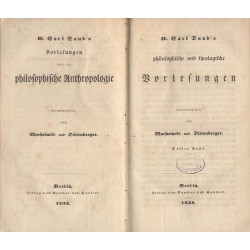 Philosophische und theologische Vorlesungen. B.1
