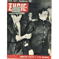 Życie Tygodnia. Ludzie, fakty, zagadnienia. R.1 (1946). Nr 11 (14 kwiecień 1946) / plan Warszawy po 1944