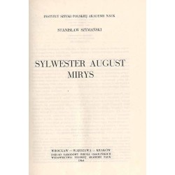 Sylwester August Mirys