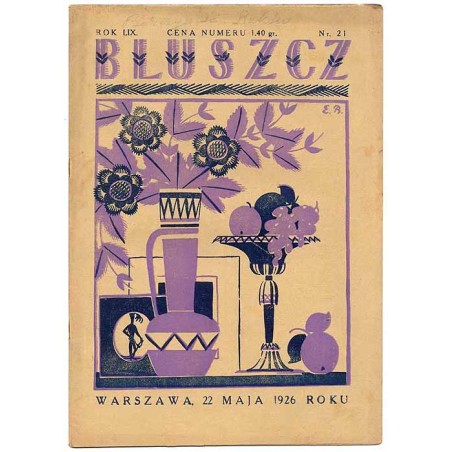 Bluszcz. Pismo tygodniowe ilustrowane dla kobiet. R.59 (1926). Nr 21 (22 maja 1926)