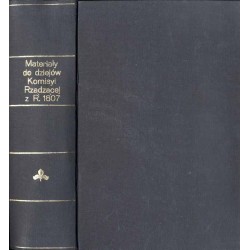 Materyały do dziejów Komisyi Rządzącej z r. 1807. T.1: Dziennik czynności Komisyi Rządzącej
