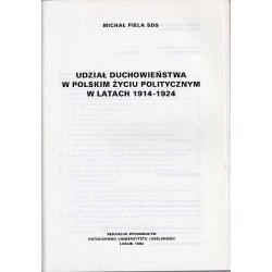 Udział duchowieństwa w polskim życiu politycznym w latach 1914-1924